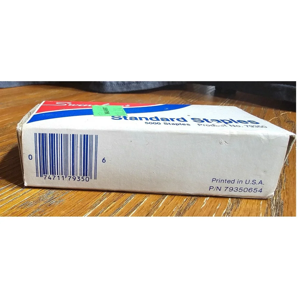 Swingline Standard‎ Staples 5000 Ct Product No 79350 Rust Resistant Made in USA